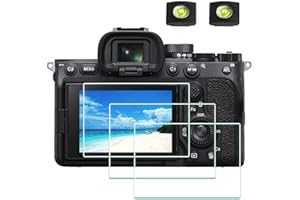 ULBTER Folia ochronna do Sony A7 IV Alpha 7 IV A7IV A7M4 ILCE-7M4 Szkło hartowane 0,3 mm Twardość 9H, odporna na zadrapania i odciski palców [3+2 sztuki]