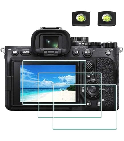 BROTECT Protector Pantalla Anti-Reflejos Para Sony FDR-AX53 (2 Unidades) Película Mate Anti-Huellas