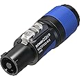 Neutrik | NAC3FXX Powercon Connectors | NAC3FXXA-W-S Powercon | 6-12mm Blue