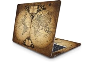Sticker Master Old Historic World Map Art Laptop Vinyl Sticker Skin Cover 13 14 15 Inch Notebook Decal for MacBook Asus Acer Hp Lenovo Huawei Dell Ms Toshiba 15.4 inch (36x26 cm)