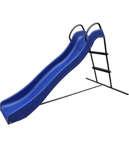 Toboggan à Eau Feber Mega Casual - Pour Jardin Avec Tuyau D'Arrosage