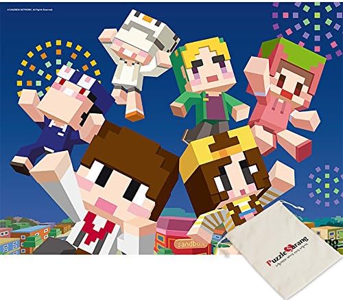 Yearimi [Pouch Included] Minecraft Nice - Sandbox Friends - 108 Piece Jigsaw Puzzle