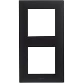 LEGRAND Frame Double Nilo&eacute; Step Installation Componable, Anthracite, 398276 | Nilo&eacute; Step Double Frame for Composable Installa