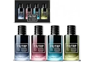 TAYLOR & BROWN Luxury Fragrance Gift Set for Men 4 x 30ml Fresh, Woody & Spicy Eau De Toilette Perfumes Premium Masculine Scents Collection Gift for Him, Everyday Wear & Special Occasions