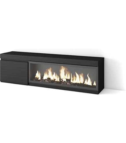Skraut Home - Meuble TV, Banc Télé, Grand espace de Rangement, 150x57x35cm, Pour les TV jusqu'à 65, Design industriel, Style moderne, Gris Ciment Skraut Home - Meuble TV, Banc Télé, Grand espace de Rangement, 150x57x35cm, Pour les TV jusqu'à 65, Design industriel, Style moderne, Gris Ciment