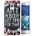 Produktbild Zanasta Designs Schutzhülle Samsung Galaxy Note Edge Hülle Case Slim Cover mit Motiv Nobody Got Time