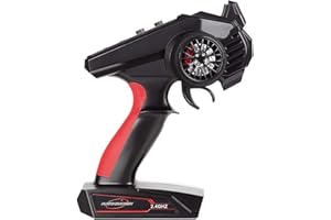 INJORA RC Radiocomando RC Trasmettitore 2.4GHz 4 Canale Radiocomando Ricevitore RC Controller con Receiver per RC Car RC Barca