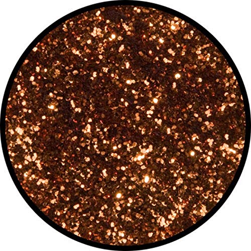 Preisvergleich Produktbild Eulenspiegel 902059 - Polyester-Streuglitzer - Goldenorange - 2g