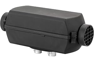 Autoterm Air 2D Dieselvärmare, 2 kW, 12 V, luftuppvärmning, luftvärmare med led-kontrollpanel Comfort Control och tyst bränsl