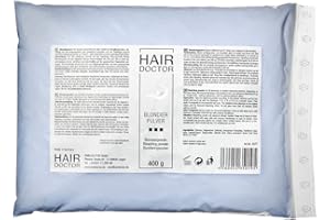 ‎HAIR DOCTOR Hair Doctor Blondier Pulver Blondierung für ideale Ansprüche aller Blondiertechniken, 1er Pack (1 x 400 g)