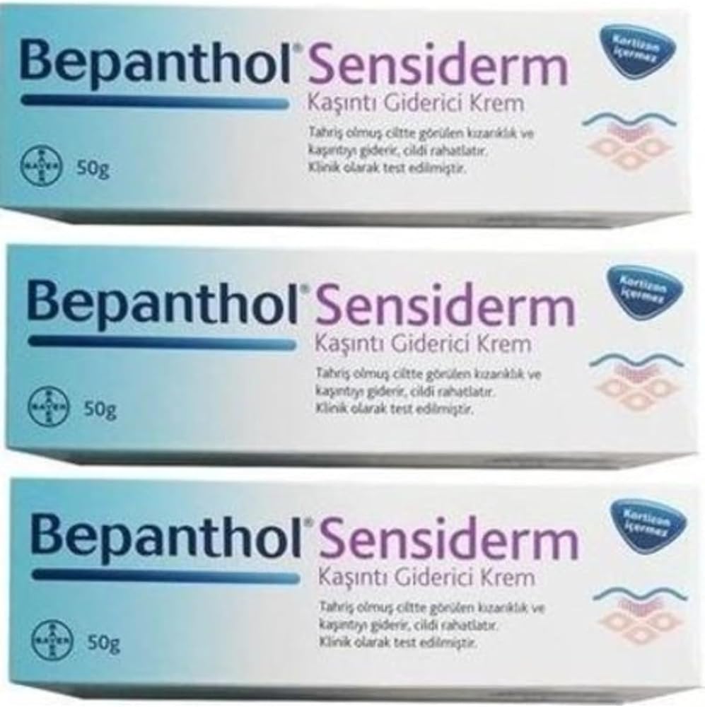 BEPANTHOL Sensiderm Krem 50 gr 3 Adet P07343