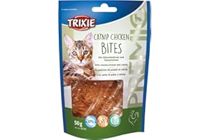 Trixie - Bocconcini di Pollo all'erba gatta 50 gr per Gatti - TR-42742