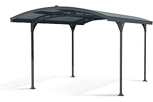 CANOPIA by Palram - Carporten Aluminium, Gris Bronze