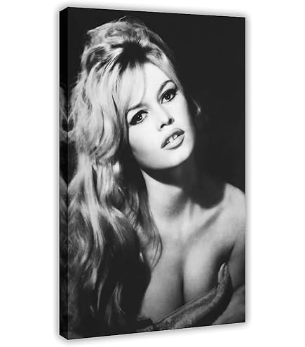 ZAQMKOL Poster Sur Toile Brigitte Bardot (7) - Décoration Murale Pour