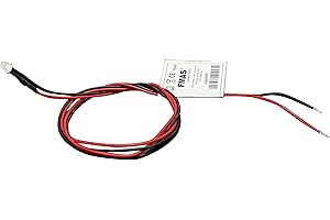 FMAS AUTOMATIZACIÓN LED 3mm 12V NARANJA efecto llama con cable