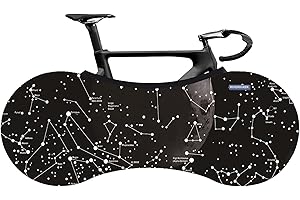 RIVERHIKER Stretchy Bike Wheel Cover, Anti-dust High Elastic Outdoor Indoor Washable Bicycle Protection Storage Bag (Starry)