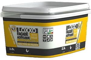 LOXXO Peinture Façade Acrylique 2,5L Ton pierre 2,5 L