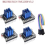 PoPprint 4pcs TMC2209 V1.2 stepper motor driver StepSticks VS TMC2208 TMC2130 for the 3D printer of the series SKR V1.3…