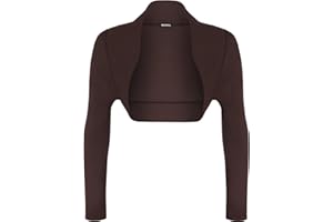WearAll - Boléro Cardigan à Manches Longues - Hauts - Femmes - Tailles 36 à 42