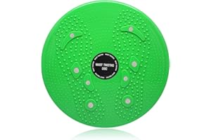 Accessotech Twist Waist, disco rotante fitness per torsioni, esercizi di aerobica, equilibrio e riflessologia, dotato di magnete