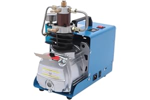 MIKIYUEER Elektrischer PCP kompressor 4500 PS I Luftkompressor Tauchkompressor I 300 Bar 1800W | 13gal/min Luftdurchsatz | Ideal für Tauchflaschen, Paintball-Tanks, Luftdichtheitsprüfungen