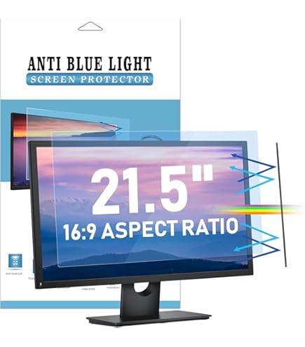 Schermo Privacy Per Monitor 22 Pollici BERSEM - Anti Luce Blu, Antiriflesso E Anti-Spia - Foto 3