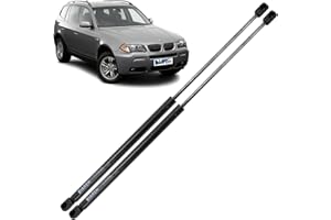 BIAREN 2x Rear Tailgate Boot Gas Struts For BMW X3 E83 2003-2011 Lift Support System 590 (N) 622 MM 51243400379 51243414711