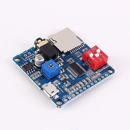 Voice Sound Playback Module Arduino MP3 Player Module UART I/O Trigger Class D Amplifier Board - Foto 7