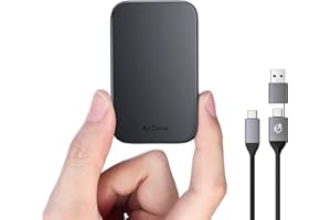 ORICO SSD Externo 1 TB hasta 2000 MB/s, Disco Duro Externo SSD, USB-C 3.2 Gen2, SSD Portátil Compatible con iPhone 15 Y Modelos Posteriores, Mac, PC, Smartphone Y Consola De Juegos - Z20