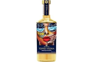 COTSWOLD DRINKS CO Cotswold Drinks Toffee And Vodka 29% ABV, Sipping Toffee Vodka, Smooth Caramel Undertones, Flavoured Vodka Gift For Every Occasion, Crafted In The Cotswolds, Great Party Starter And Cocktail, 70cl