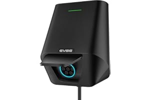 WISSENERGY Wallbox 7KW pour Véhicule Électrique, Monophasé 32A | 24A | 16A | 240v avec Débouché Type 2, Borne de Recharge Véhicule Électrique pour EVs PHEVs Entrée Type 1 | Type 2