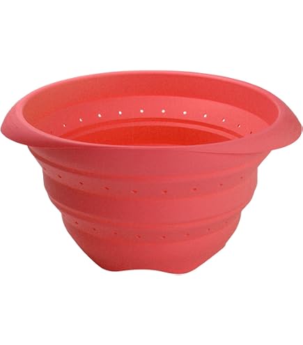 Lacor - 62884 - Égouttoir pliable, passoire de cuisine, avec