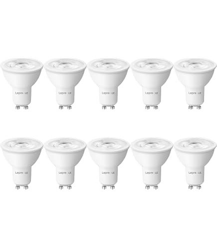 Sylvania 0027459 Refled ES50 V3 - Confezione Da 5 Faretti LED GU10, 4.5W, 345 Lumen, Luce Bianca, Corpo In Metallo - 3