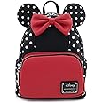 Loungefly Disney Minnie Mouse Polka Dot Womens Double Strap Shoulder Bag Purse