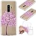 Produktbild Ooboom Samsung Galaxy S9+ Plus Hülle Transparent TPU Silikon Ultra Dünn Slim Durchsichtig Schutzhülle Handy Tasche Bumper Case Cover für Samsung Galaxy S9+ Plus - Schmetterling Baum