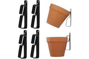 CHAS BETE ChasBete Soporte Macetas Barro, Soporte Plantas de Olla Resistente, Soporte Macetas Interior/Exterior para Maceta Barro 10-23cm - 4 Piezas