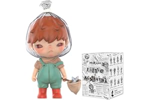 POP MART Hirono Little Mischief Series-1PC Figura Aleatoria Figura de Acción Popular Figura Coleccionable y Adorable Juguete Artístico Regalo Creativo