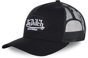 Von Dutch Casquette Homme & Femme Ajustable, Casquette Baseball, Athlétique, Coupe décontractée et Confortable