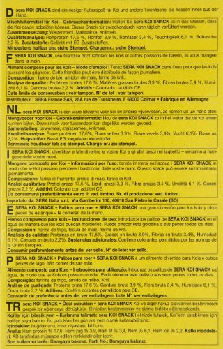 sera 07221 KOI SNACK 20 St – Da frisst Ihr Koi Ihnen aus der Hand - 6