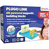 Plugo Link by PlayShifu - STEM Puzzles Kit | Magnetic Building Blocks | Educational Toy Gift for Boys & Girls Ages 4-10 (work