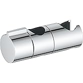 GROHE Vitalio Universal Duş Başlığı Tutucu, 22 mm S&uuml;rg&uuml;l&uuml; Raylar ile Uyumlu, El Duşu Tutucu, Duş Başlığı Askısı, Hareketli, A