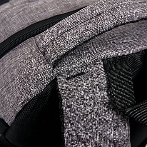 Y6086  Teimose 15 6inch Laptop Bag Business Case Classic Daypack Bookbag Travel Backpack School Bag Rucksack  GRAY 