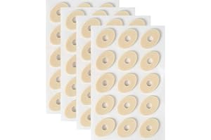 AESTUSTHERI 60 Pcs Corn Cushions for Feet, Self Adhesive Callus & Corn Plasters - Soft Latex Foam Pads - Waterproof Oval Shaped Toe & Foot Protectors - Suitable for Foot & Heel Pain Relief