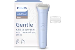 Philips Lady Shaver Series 6000 - Cordless, Wet & Dry Electric Shaver, 3-Blade Shaving System, for Legs & Body, 80 Mins. Runtime, Model BRL127/00