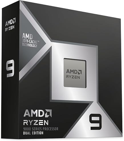 AMD Ryzen 7 9850X3D Desktop Processor, 8 Cores 16 Threads, Up to