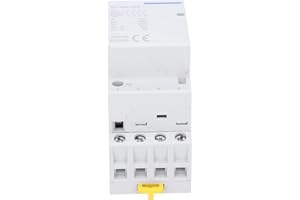 Qqmora AC- und DC-Spannungsschütz-Haushaltsmodul-Schütz ist für die meisten elektrischen Gebäudefelder geeignet(AC/DC 24V)