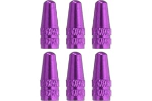 sourcing map Bike Valve Caps Anodized Aluminum Road Bicycle Air Tire Valve Caps Dust Caps for MTB Road Racing