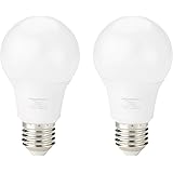 Amazon Basics - Lampadina Edison a LED E27 con attacco a vite, 8 W (equivalenti a 60 W) bianco freddo, Non Dimmerabile (confe