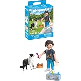 PLAYMOBIL Martin R&uuml;tter Dog Trainer | Toys for Ages 4+ | Gift for Kids | Encourages Creativity and Empathy | Adorable Dog Tra