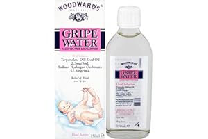 STERLINGSQUARE Gripe Water for Babies – Natural Relief for Colic, Wind & Gripe, 150ml – Sugar-Free, with Dill Seed Oil & Sodium Bicarbonate – Gentle Formula Infant Tummy – Suitable for Babies Over 1 Month